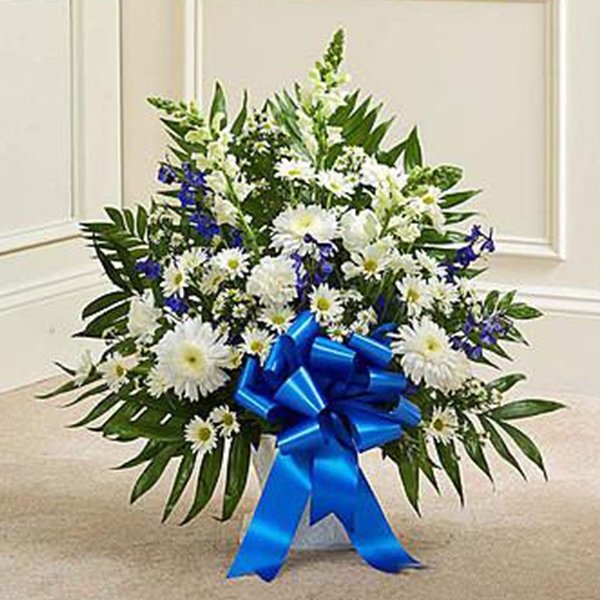 Farewell for Now Floor Basket